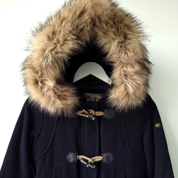 Khujo Navy Blue Winter jacket, size: Small - Picture 1 of 3